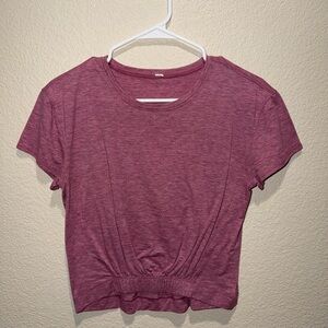 lululemon athletica Purple Crop Top
